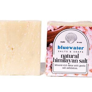 NATURAL HIMILAYAN SALT - Bluewater Body Wash Natural Soap (1 Body Bar)